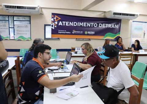 Em Manaus, Detran realiza mutirão de atendimentos sem hora marcada