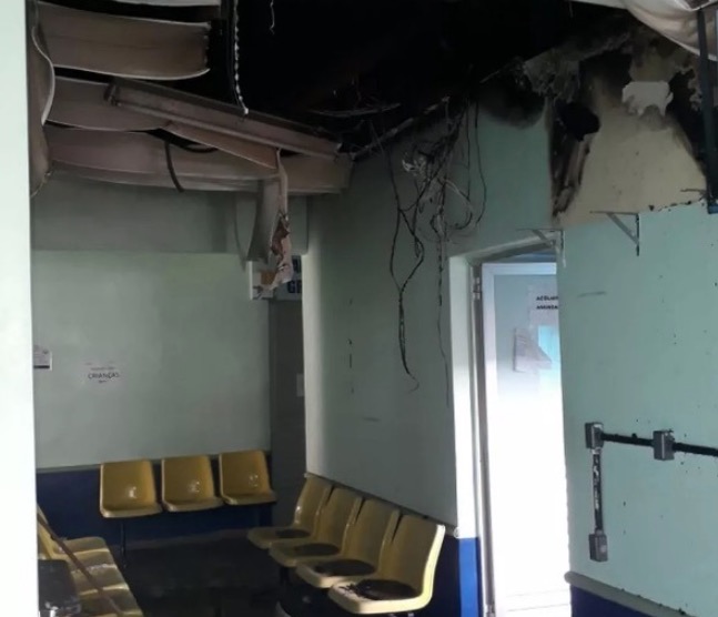 Pacientes têm atendimento suspenso após incêndio em UBS de Manaus
