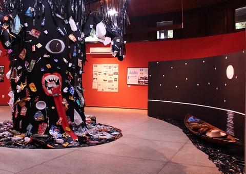 Exposição no Bosque da Ciência mostra relação de Manaus com o rio Negro