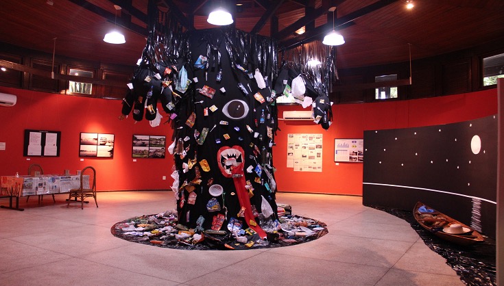 Exposição no Bosque da Ciência mostra relação de Manaus com o rio Negro