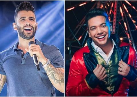 Gusttavo Lima e Wesley Safadão armam esquema para não se encontrarem em show, diz jornal 