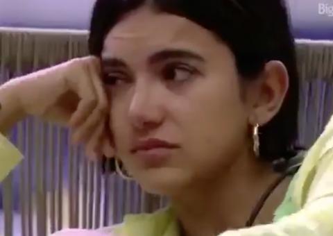 BBB20: Manu cai no choro após recusar mensagem a Hadson