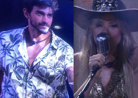 BBB20 coloca 'infiel' para tocar em festa de Gabi e sister aponta para Guilherme: 'é você!'