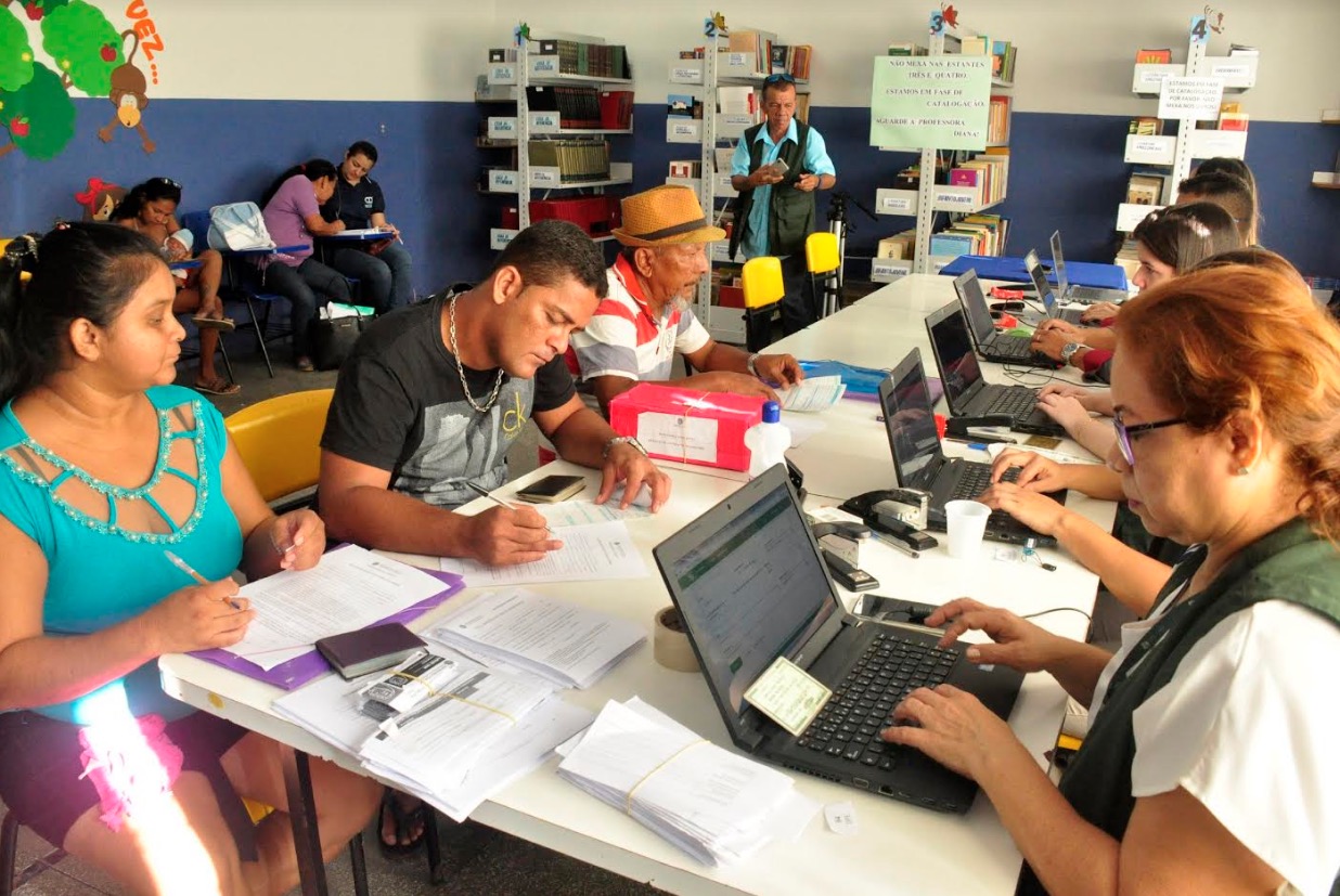 Ação oferta serviço de emissão da 1ª e 2ª via do RG em Manaus, neste sábado 