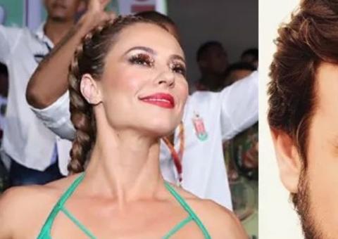 Paolla Oliveira curte ensaio de samba na Grande Rio com coach apontado como novo affair