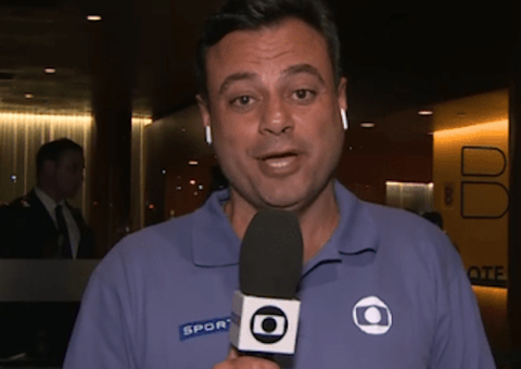 Ao vivo, Eric Faria passa por saia justa com torcedores do Flamengo: 'Globo, vai se f...'