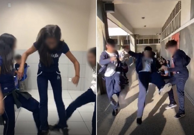 ‘Desafio da rasteira’ gera preocupação em escolas municipais de Manaus 