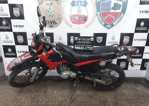 Operações no fim de semana recuperam 14 motocicletas roubadas em Manaus