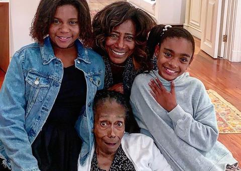 Mãe de Glória Maria, dona Edna, morre aos 89 anos no Rio de Janeiro