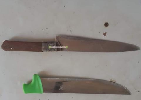 No Amazonas, adolescente é preso após tentar matar homem a facadas