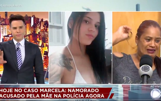 Mãe desmaia ao descobrir morte da filha ao vivo em programa de televisão 