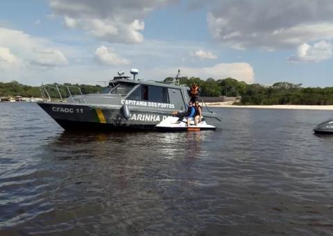Marinha faz ronda em rios do Amazonas para combater práticas irregulares em embarcações