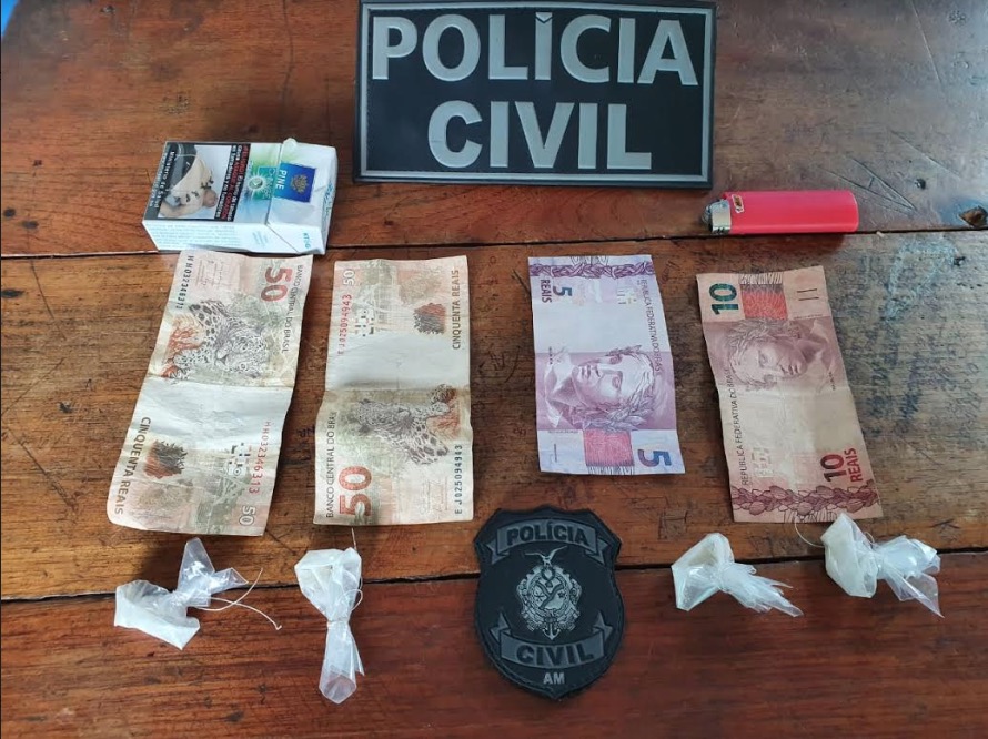 Irmãos são presos suspeitos de envolvimento com o tráfico de drogas no Amazonas 