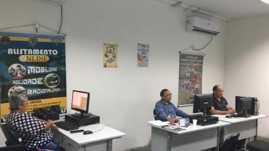 Serviços de alistamento e dispensa militar são reforçados em zonas de Manaus