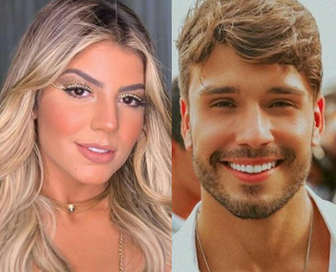 Ex- A Fazenda Hariany e Lucas são flagrados em clima de pegação durante carnaval