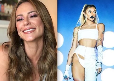 Paolla Oliveira é confundida com Pabllo Vittar em bloco de Carnaval 