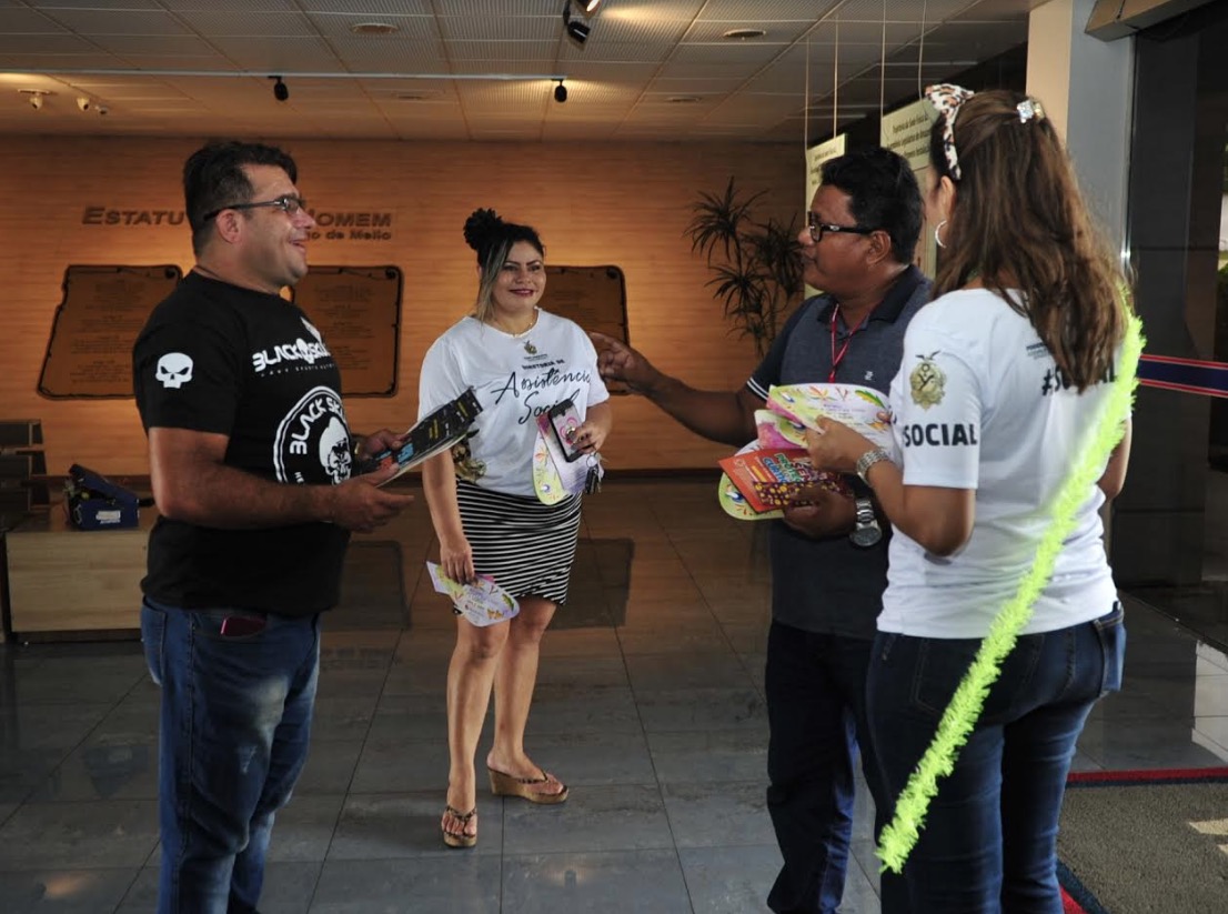Ações sociais da Aleam para o carnaval são realizadas na Casa e nas redes sociais
