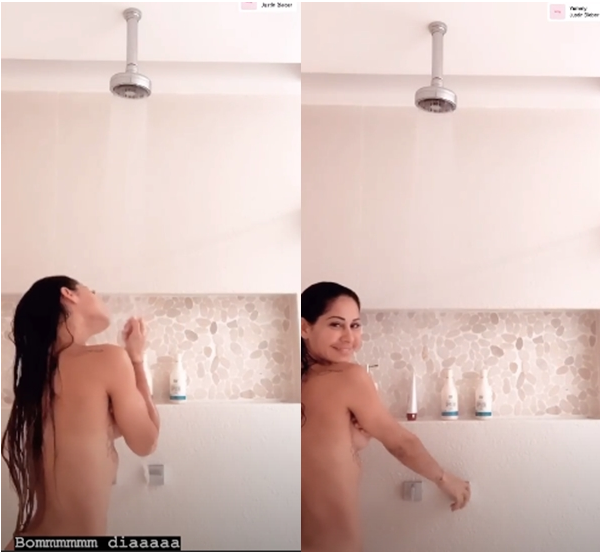 Mayra Cardi faz temperatura subir ao se filmar em momento íntimo