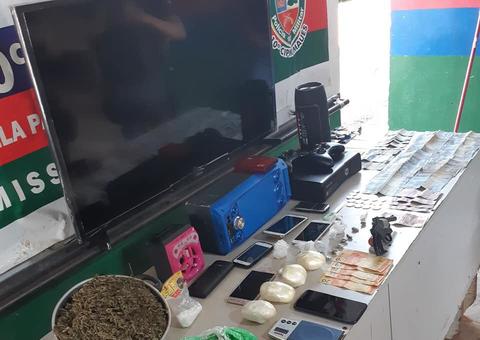 Polícia tira de circulação trio que fornecia drogas no Amazonas 