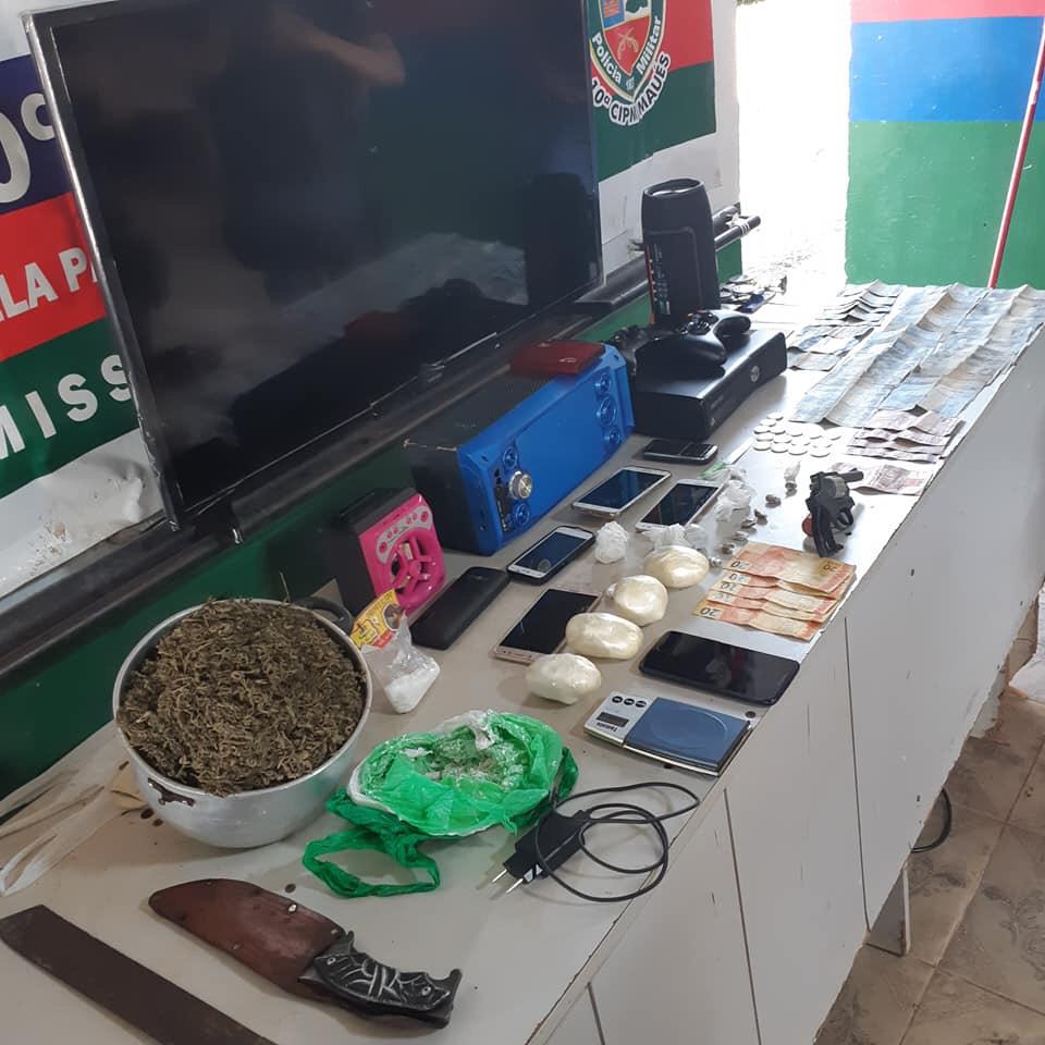 Polícia tira de circulação trio que fornecia drogas no Amazonas 