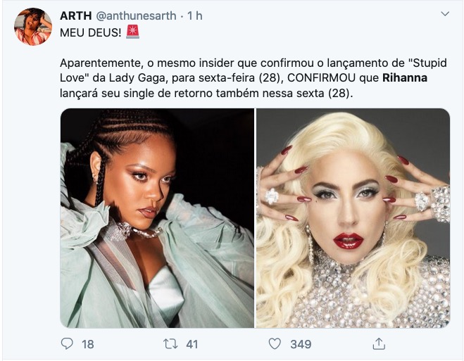 Rihanna anuncia retorno a música com lançamento de single nesta sexta