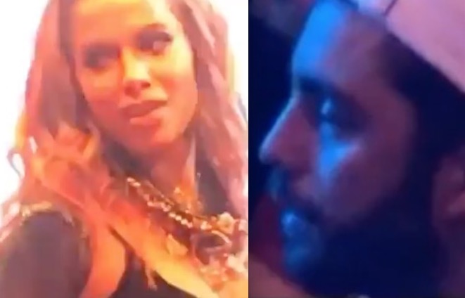 Pedro Scooby se emociona em show de Anitta e é consolado na plateia