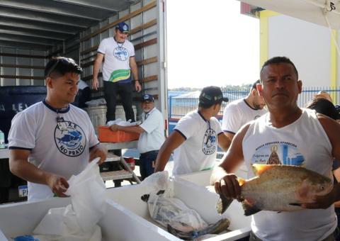 Mil quilos de peixes serão vendidos a preços acessíveis neste sábado, em Manaus 