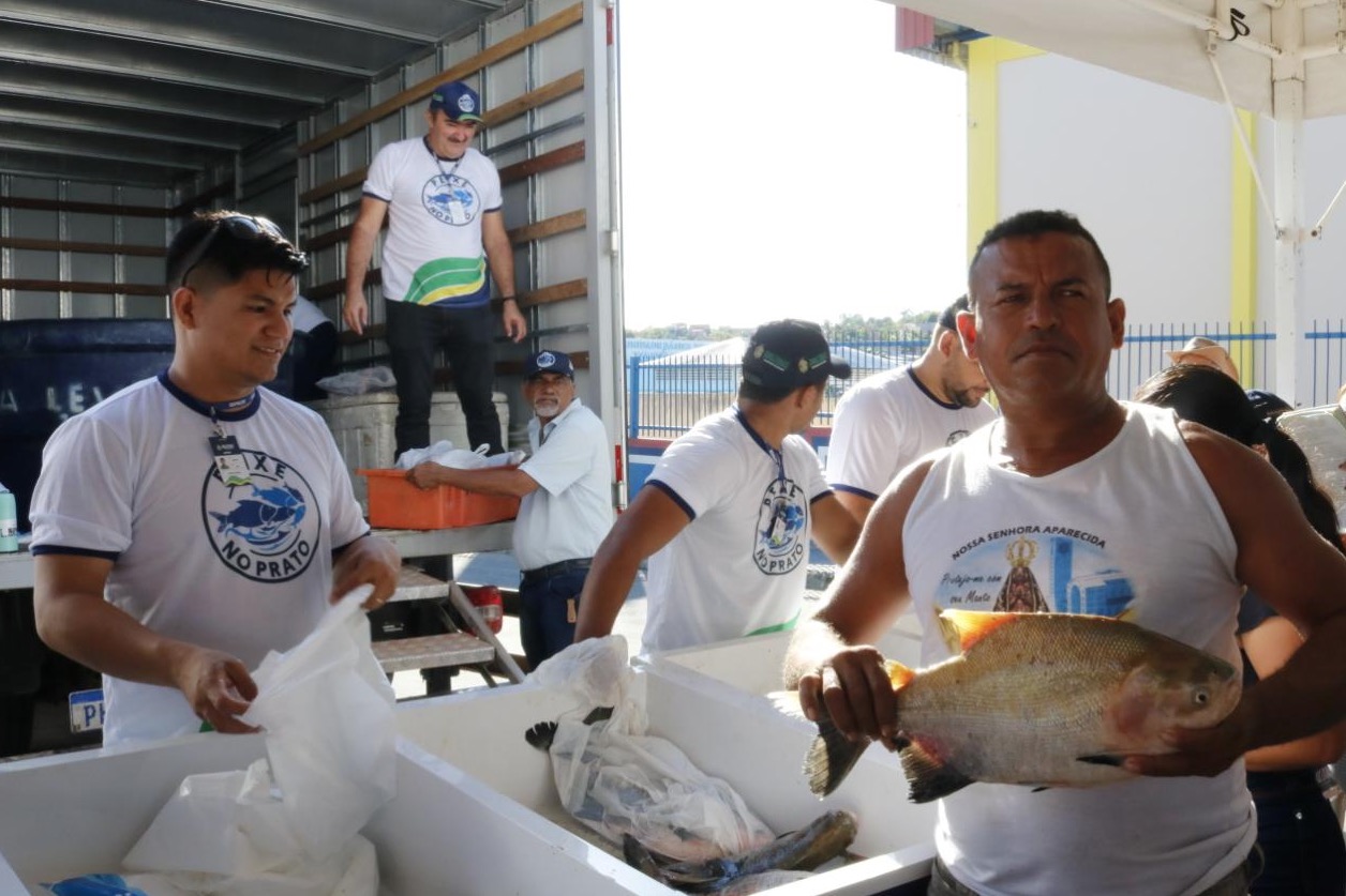 Mil quilos de peixes serão vendidos a preços acessíveis neste sábado, em Manaus 
