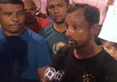 Moradores do Monte Horebe se manifestam após anúncio de reintegração de posse