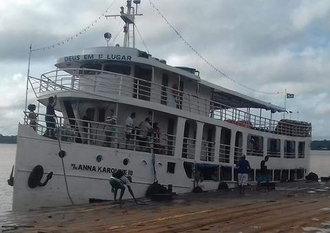 Navio Anna Karolinne 3 naufraga no rio Amazonas e deixa mortos e vários desaparecidos