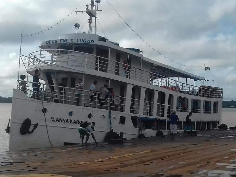Marinha revela o que causou o naufrágio do Navio Anna Karolinne no Rio Amazonas
