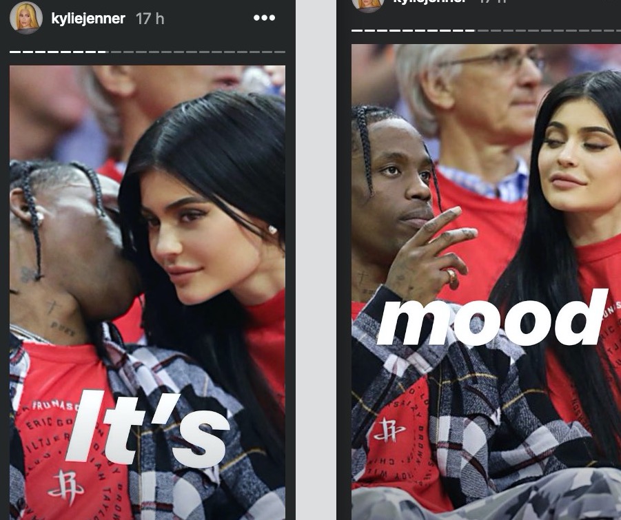 Após separação, Kylie Jenner faz posts com pai da sua filha e intriga fãs 