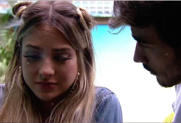 Em mais uma DR, Gabi diz a Guilherme: 'Não sou de desistir fácil do amor'