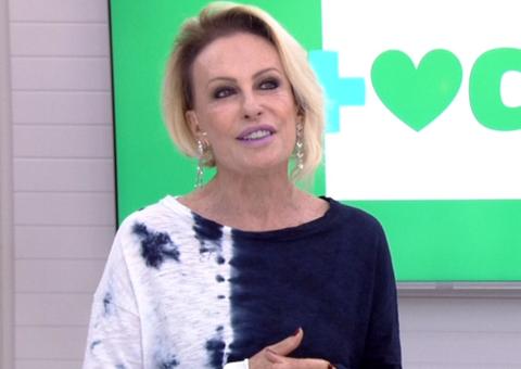 Ana Maria Braga volta ao Mais Você e diz que tumor já reduziu 50%