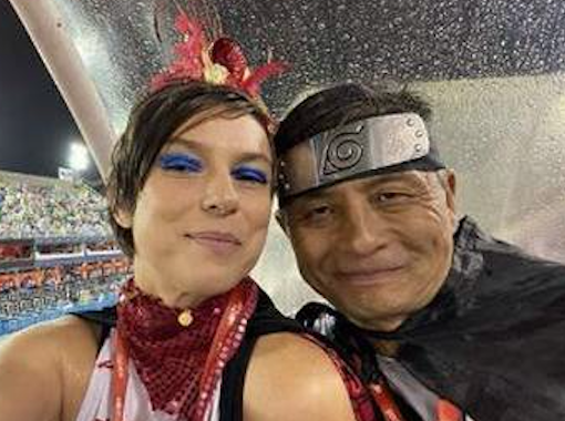 Maria Paula engata romance com mestre em kung fu de 56 anos