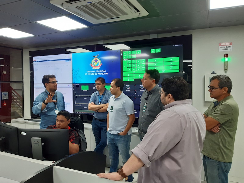 Datacenter do TCE Amazonas recebe visita técnica