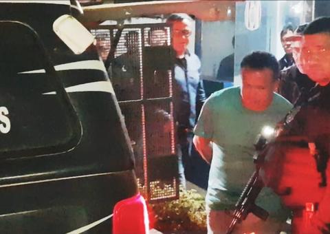 Vídeo: Givancir Oliveira tem prisão temporária decretada e segue para penitenciária em Manaus