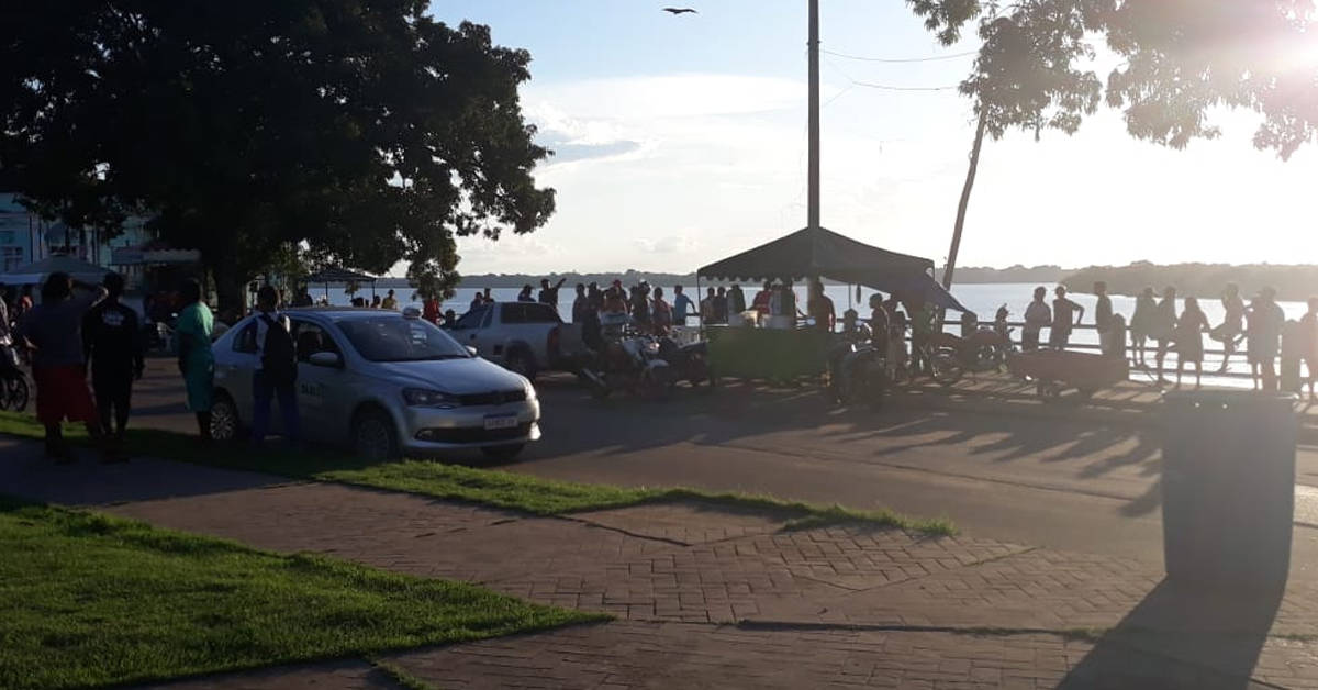 Detento do semiaberto tenta matar homem a tiros em orla no Amazonas