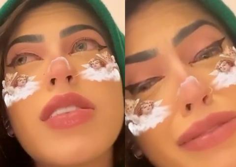 Em desabafo, MC Mirella chora e dispara: ‘Vontade de fazer besteira'