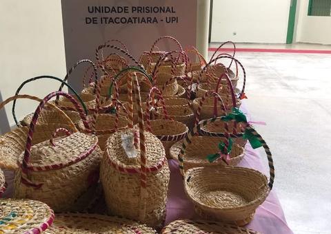 Internos do interior do Amazonas concluem curso de artesanato