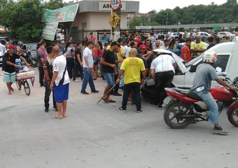 Três pessoas ficam feridas em acidente grave perto da área de provas do Detran em Manaus