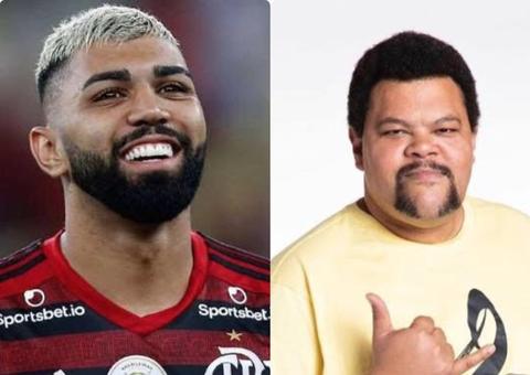 Gabigol comemora gol do Flamengo com dança de BBB20 Babu Santana