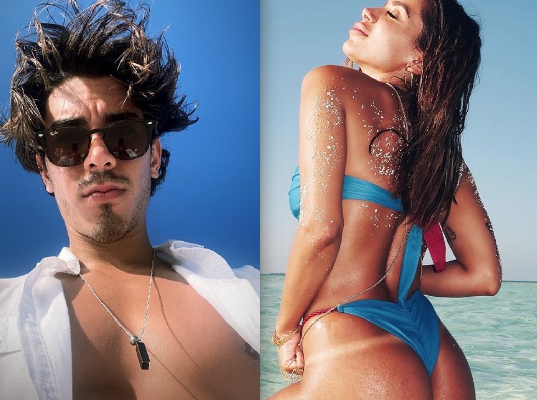 Anitta puxa biquíni e dá 'viradinha' em viagem de luxo com novo namorado