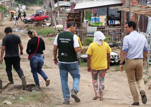 DPE atende famílias do Monte Horebe nesta quarta-feira em Manaus