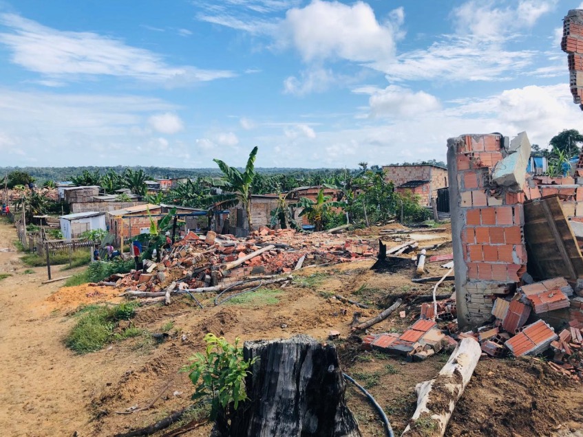 Famílias do Monte Horebe devem receber pagamento do aluguel social nesta terça