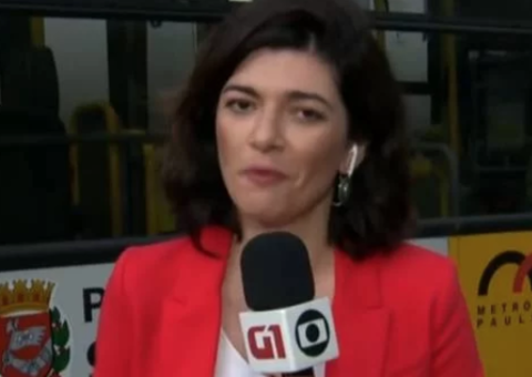 Ao vivo, homem interrompe repórter da Globo e mostra o dedo do meio 