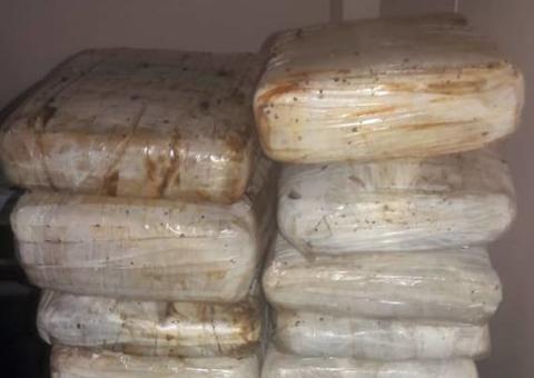 Polícia apreende 30 quilos de maconha dentro de barco no Amazonas 