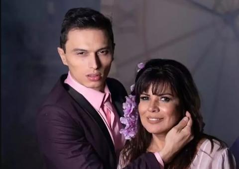 Mara Maravilha e noivo adotam menino de 2 anos