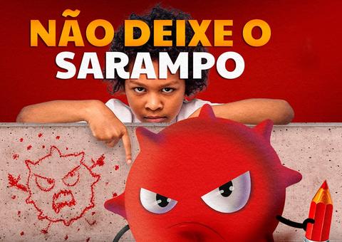 Manaus terá mobilização contra o sarampo  neste sábado, 14