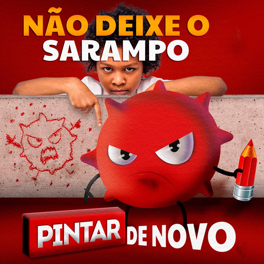 Manaus terá mobilização contra o sarampo  neste sábado, 14